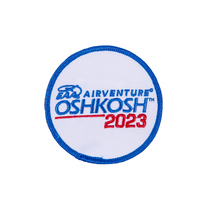 EAA AirVenture Oshkosh 2023 Round Patch