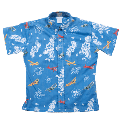 Vintage Aircraft Association Children's Hawaiian Shirt