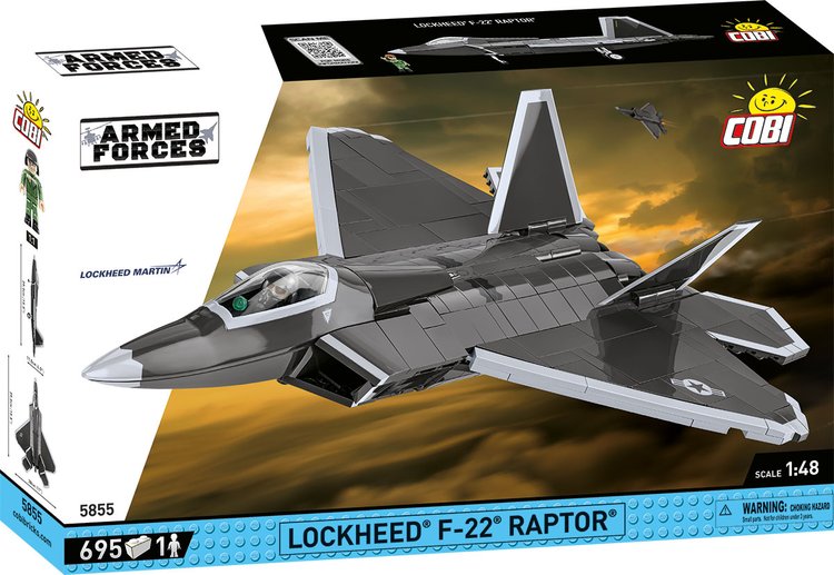 COBI Lockheed F-22 Raptor Fighter Jet – Shop EAA Merchandise