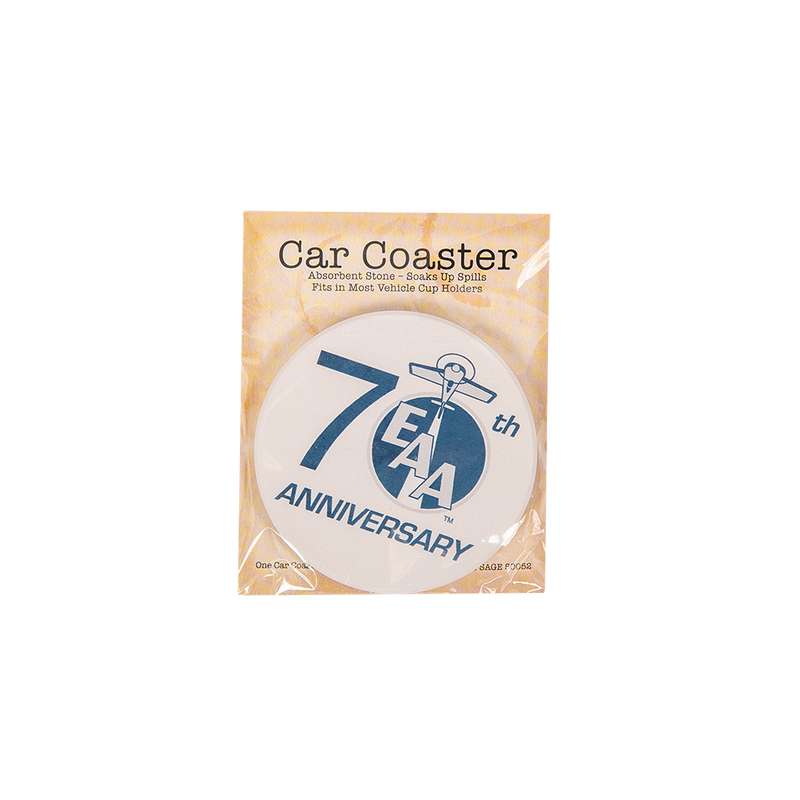 EAA 70th Anniversary Car Coaster