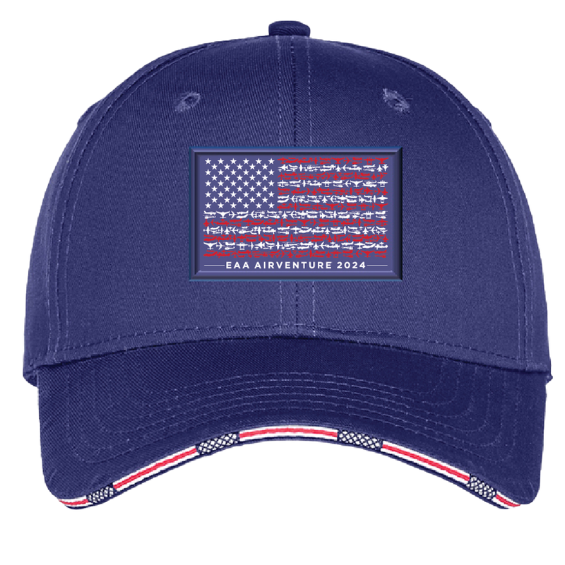 EAA Adult AirVenture 2024 Hat and T-Shirt Set