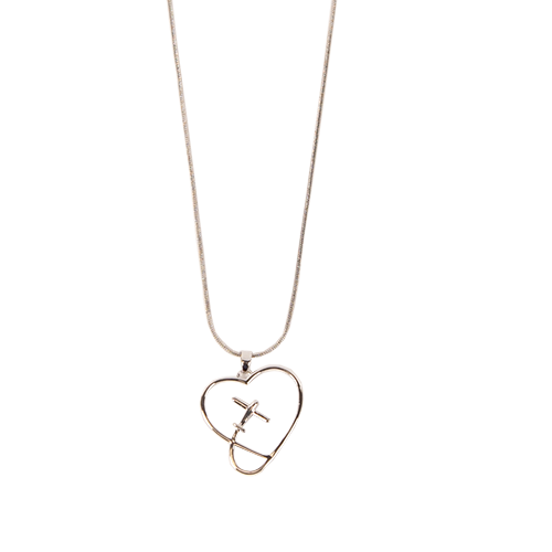 Necklace Flying Heart