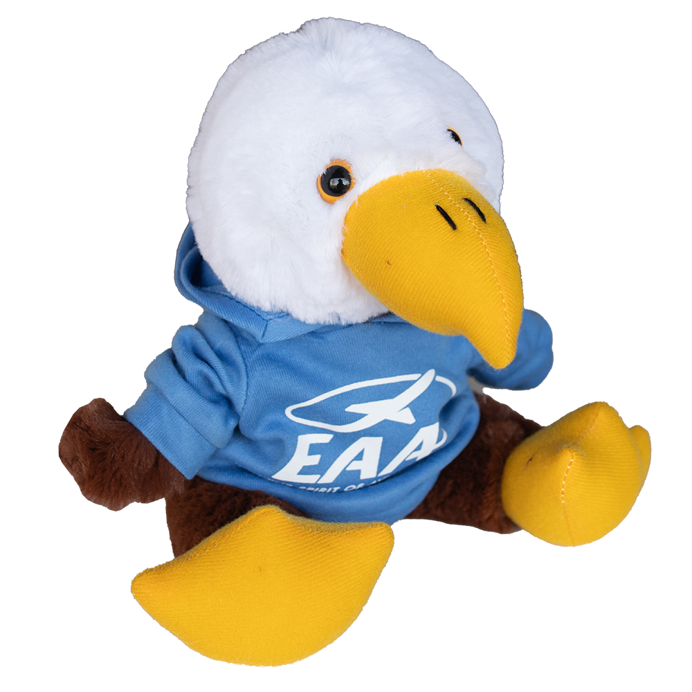 EAA Eagle Plush 12" with Hooded Sweatshirt Shop EAA Merchandise