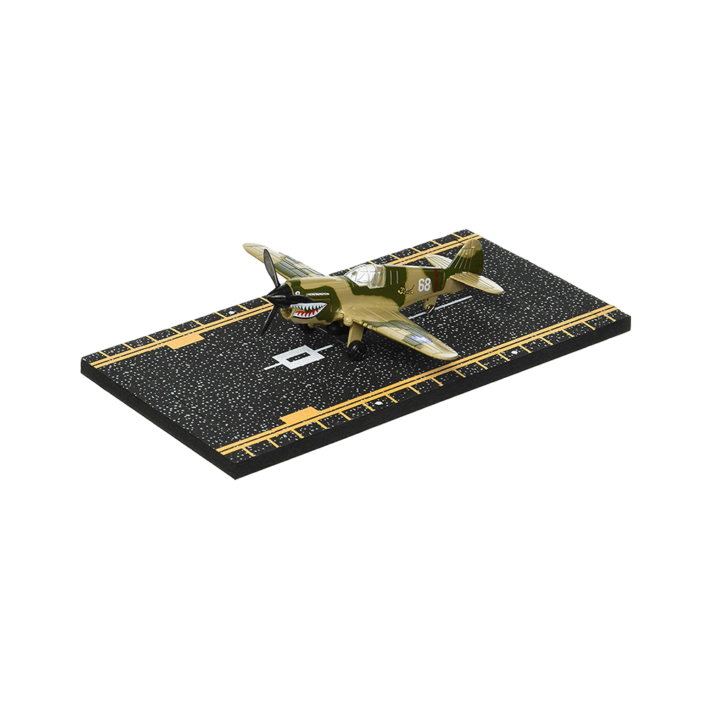 Micro Wings P-40 Warhawk – Avion Miniature à Assembler, Jouet De Collection