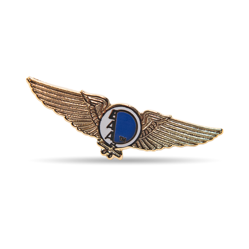 EAA Heritage Logo Wings Pin