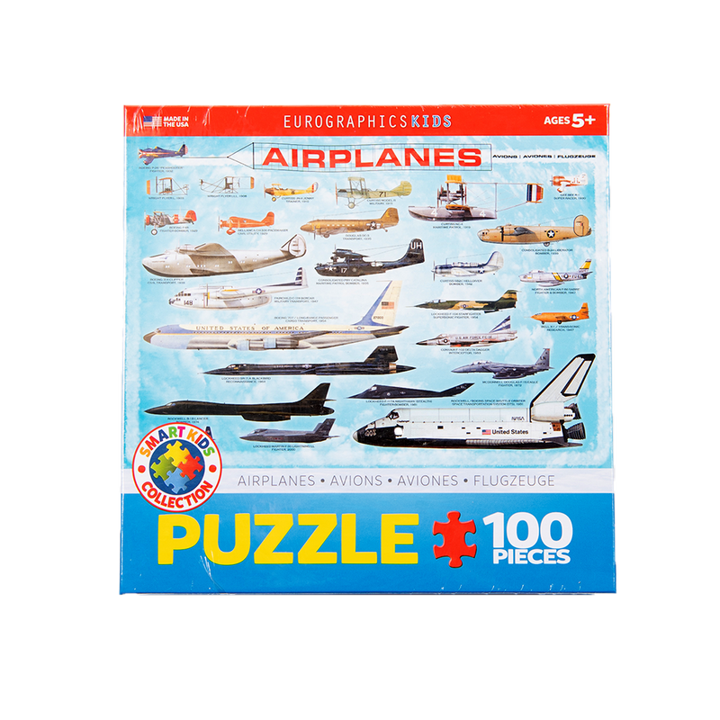 Airplanes 100-Piece Puzzle by Eurographics
