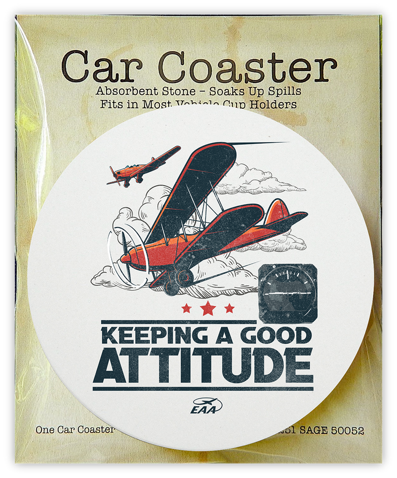 Coaster - Car - Keeping a positive Attitude
