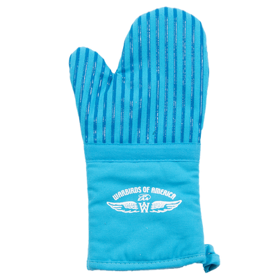Warbirds Oven Mitt with Silicon Stripes