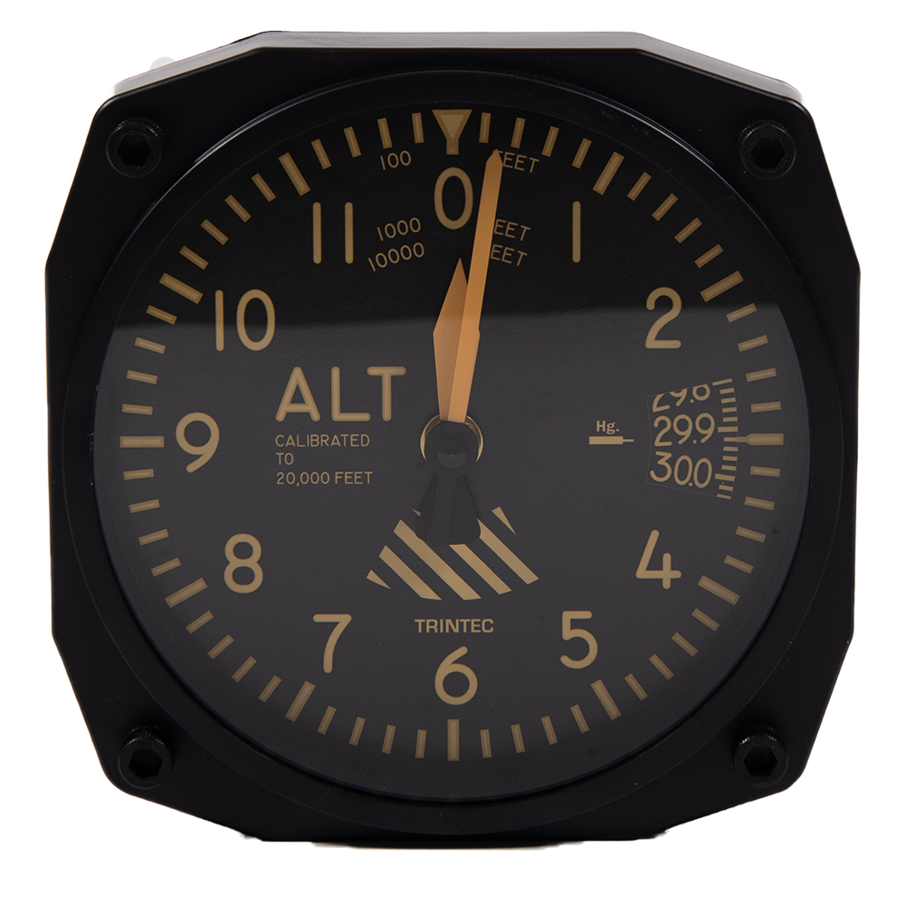 Vintage Altimeter Clock Shop EAA Merchandise