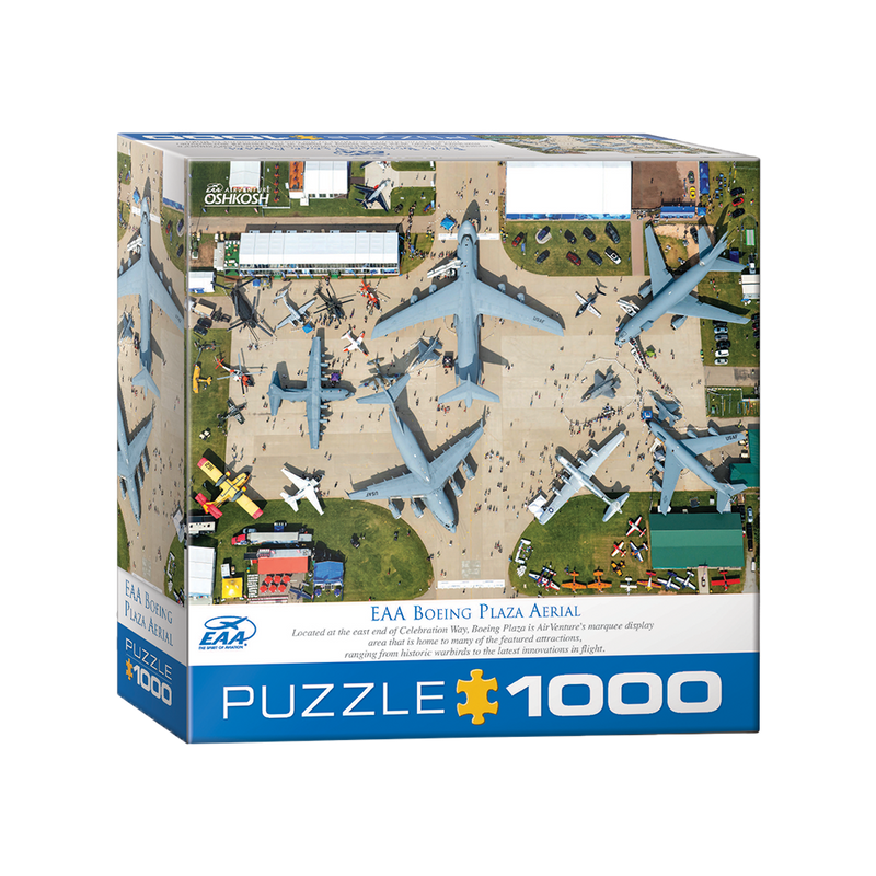 EAA Boeing Plaza Aerial View 1000-Piece Puzzle