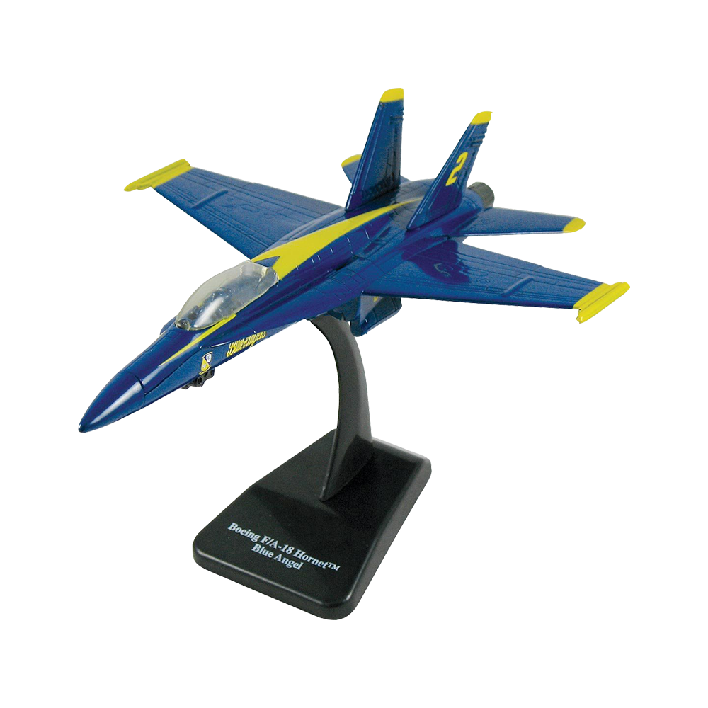 専用エリートフォースフィギュア　ブルーエンジェルスフライトリーダー InAir E-Z Build F-18 Blue Angel Model Kit – Shop EAA Merchandise
