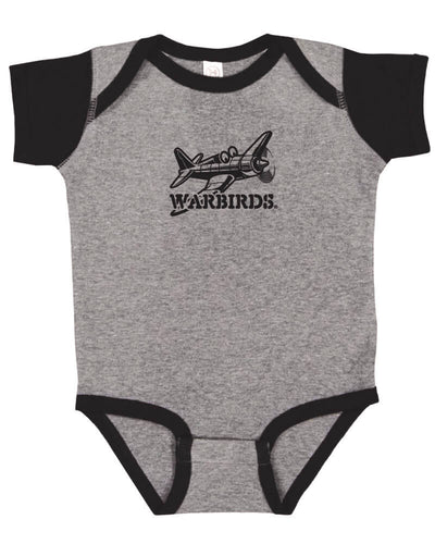 Onsie Two Tone Warbirds Plane with Face-WB