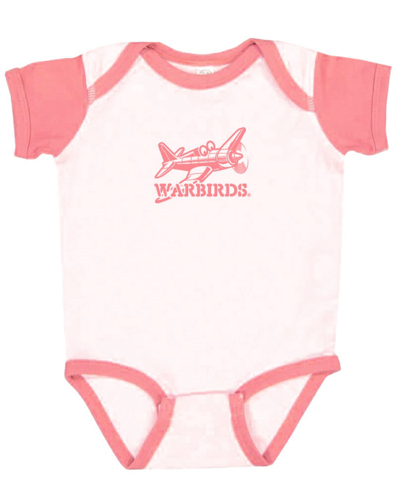 Onsie Two Tone Warbirds Plane with Face-WB