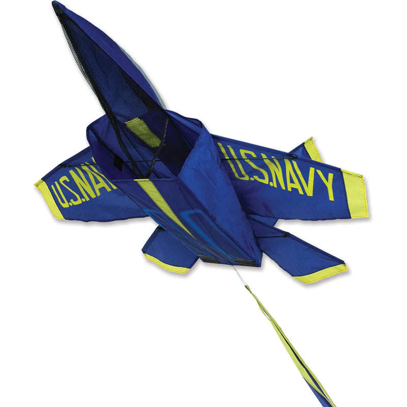 Toy 3D Jet Kite - Blue Angel