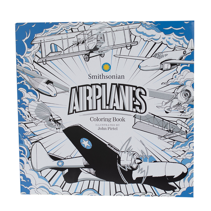 Airplanes: Smithsonian Coloring Book