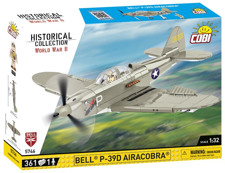 COBI Bell P-39D Airacobra Fighter Set