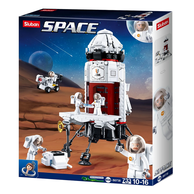 Sluban Space Collection, Rocket Base