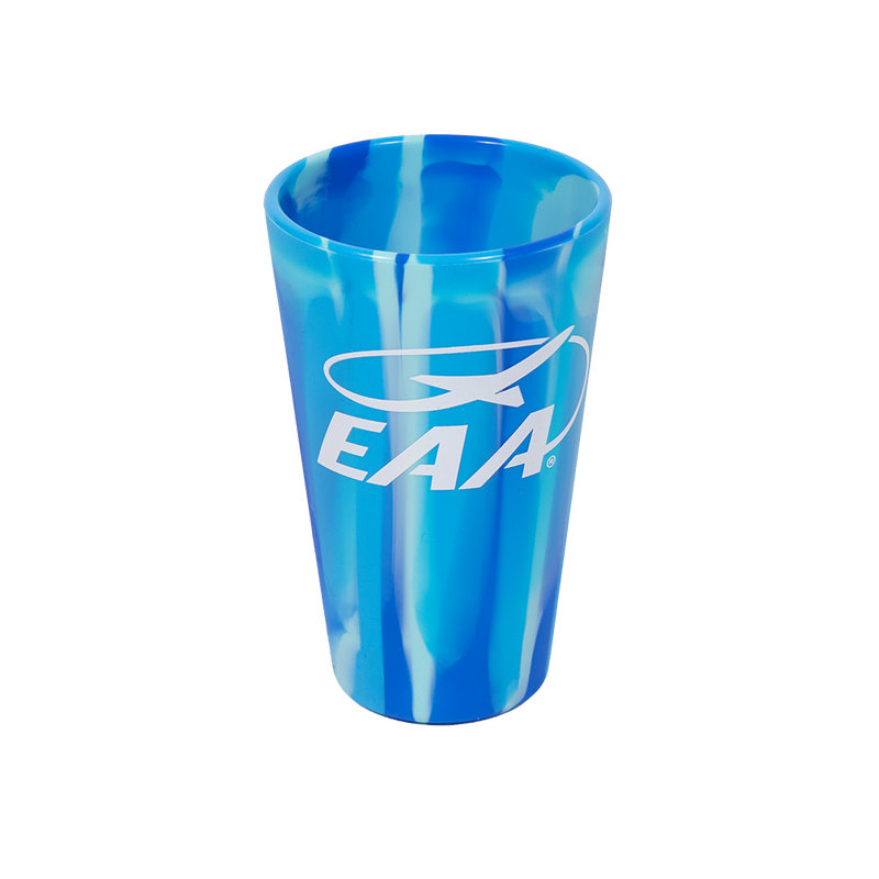 EAA Silicone 16oz Cup in Marbled Artic Sky