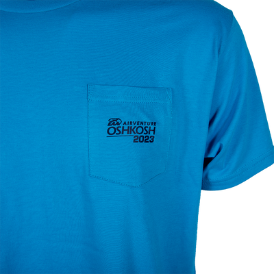 EAA AirVenture Oshkosh 2023 Pocket T-Shirt