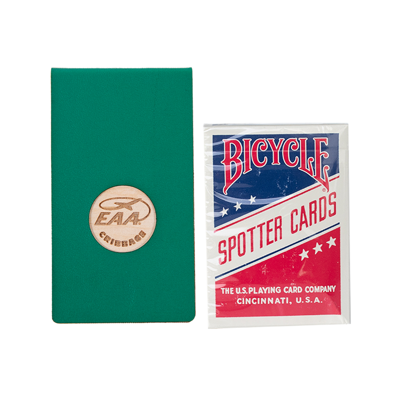 Travel Cribbage Board and Playing Cards Set