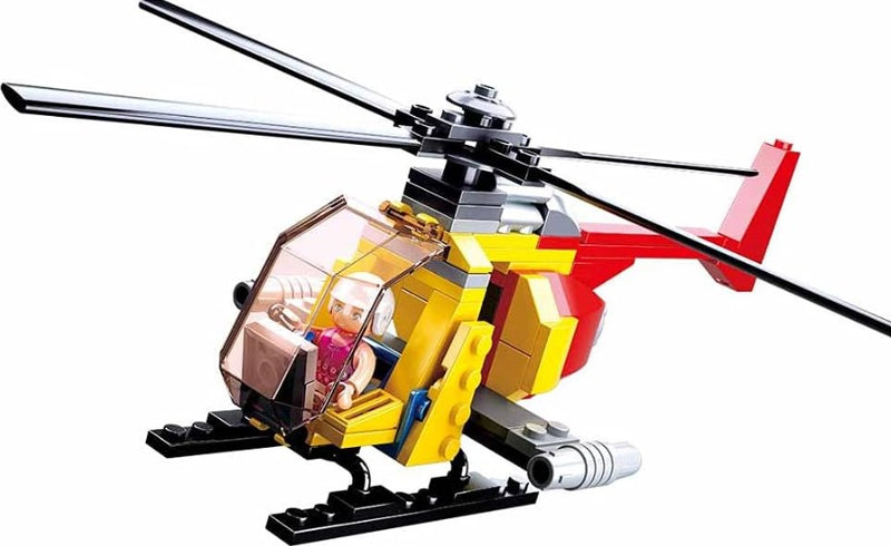 Sluban Aviation III Helicopter Bricks Set 100 Pieces