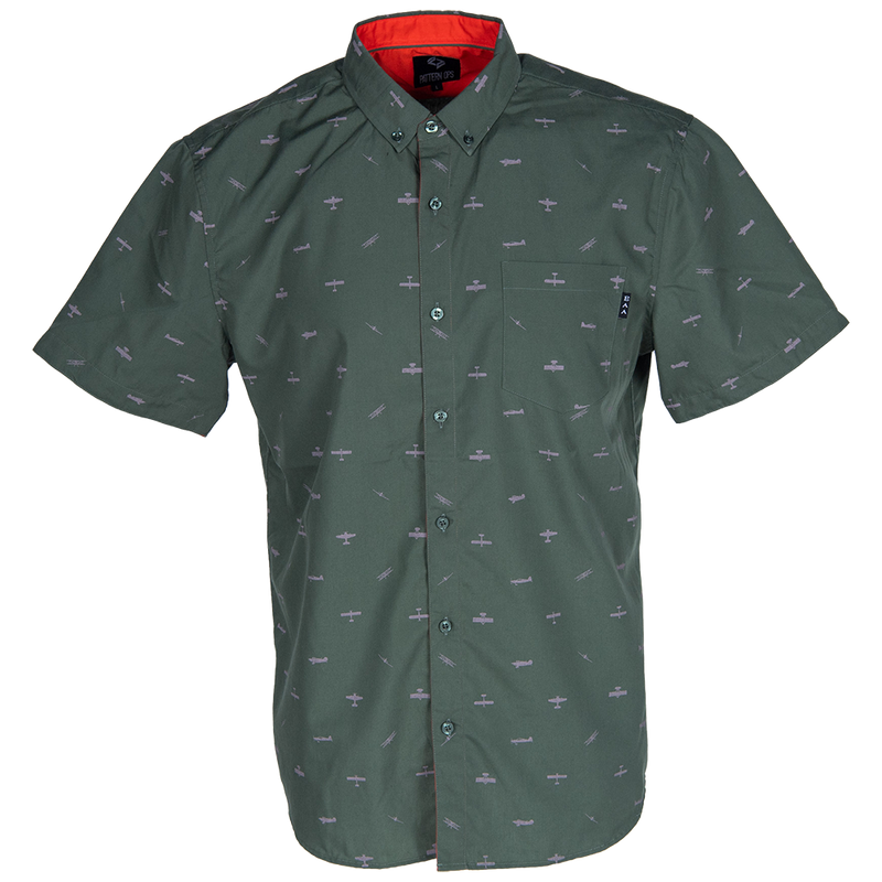 EAA Pattern Ops Museum Aircraft Woven Shirt