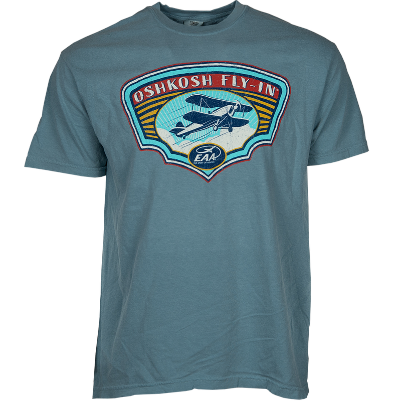 EAA Oshkosh Fly-In Oval Shield T-Shirt