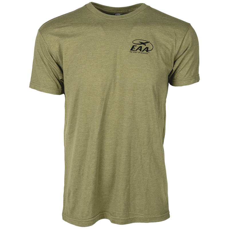 EAA Douglas A-20 Havoc T-Shirt, Olive Green