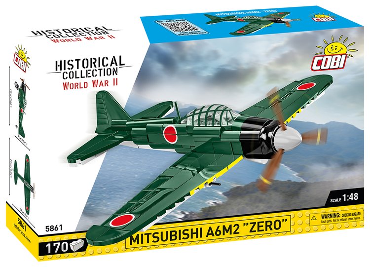 Cobi Mitsubishi A6M2 "Zero" Fighter Set