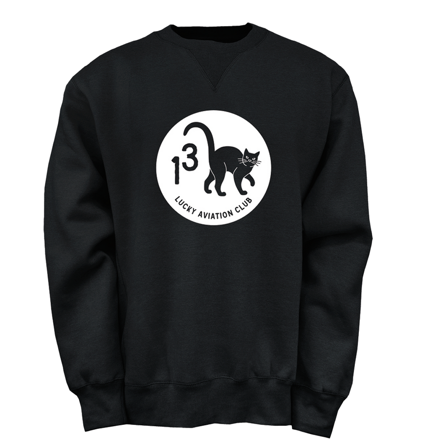 EAA Lucky Aviation Club 13 Crew Fleece Sweatshirt – Shop EAA