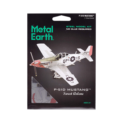Metal Earth P-51D Mustang Sweet Arlene Model