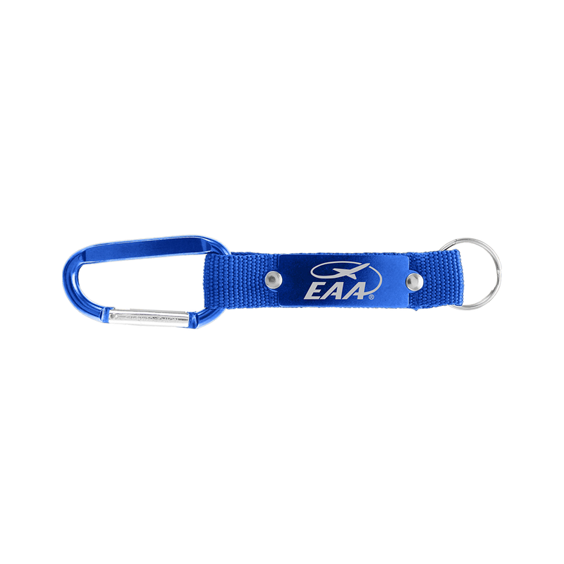 EAA Blue Carabiner Keychain