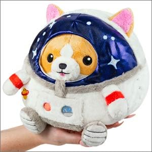 Plush 7" Corgi in Astronaut Suit