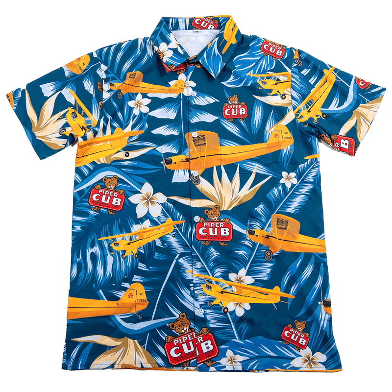 Vintage Aircraft Association Piper Cub 2025 Hawaiian Shirt