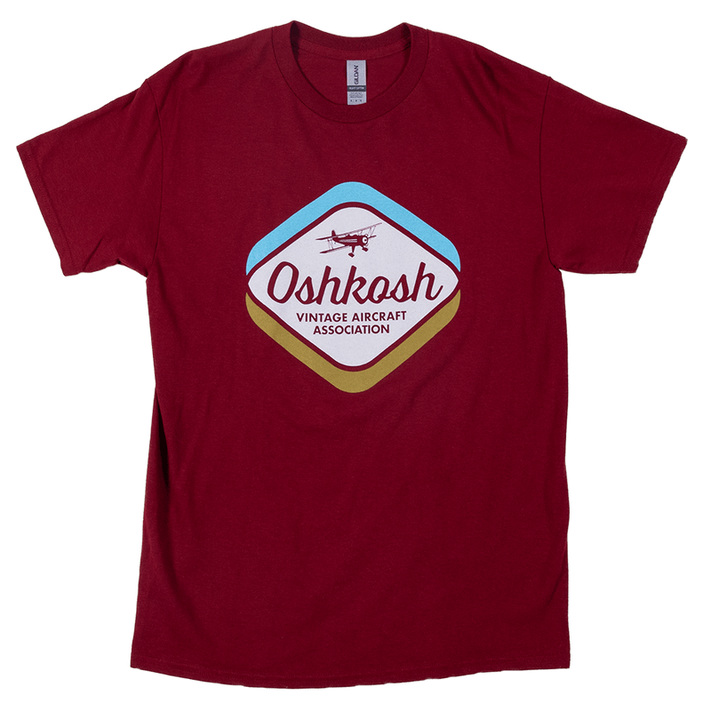 Vintage Aircraft Association Oshkosh Biplane T-Shirt