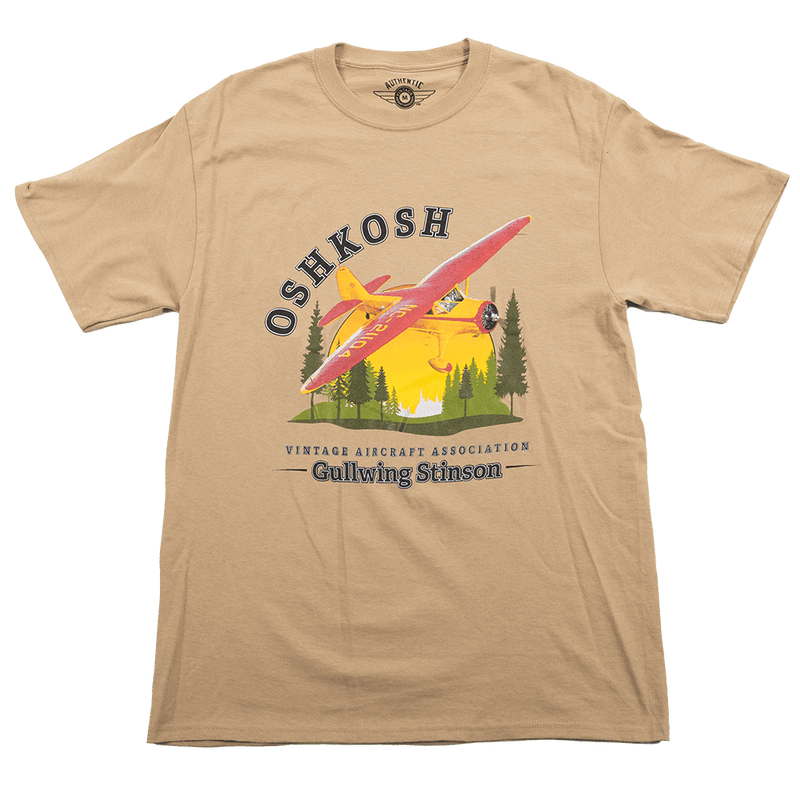 Vintage Aircraft Association Gullwing Stinson T-Shirt