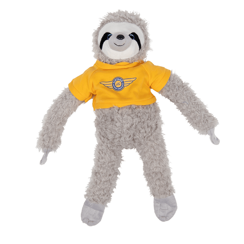 Vintage Aircraft Association Plush Sloth