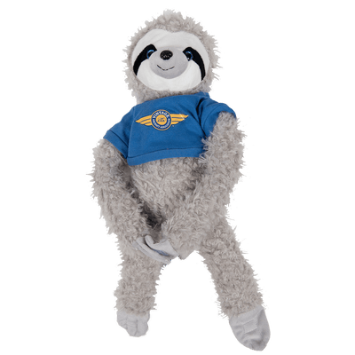 Vintage Aircraft Association Plush Sloth