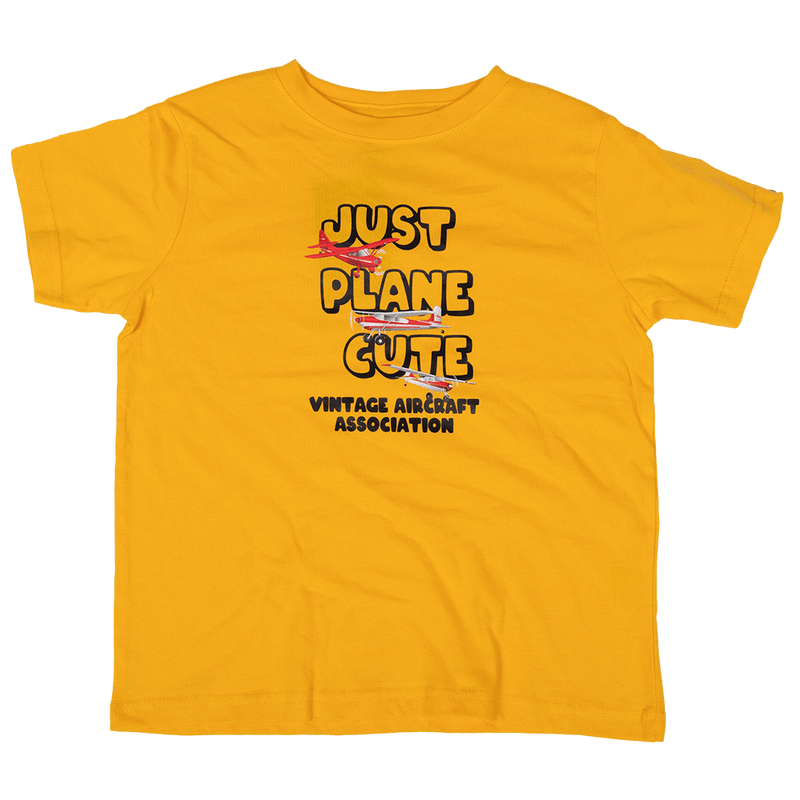 Vintage Aircraft Association Kids "Just Plane Cute" T-Shirt