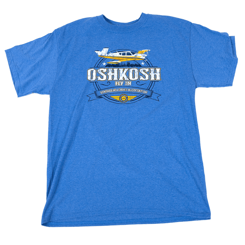 Vintage Aircraft Association Bonanza Oshkosh Fly In T-Shirt