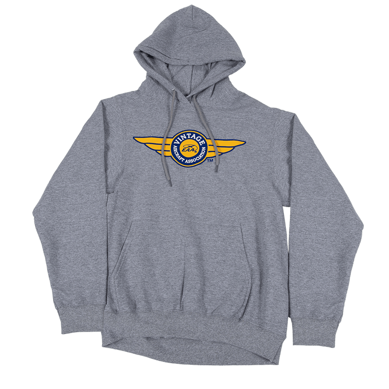 Vintage Aircraft Association Logo Hoodie Sweatshirt