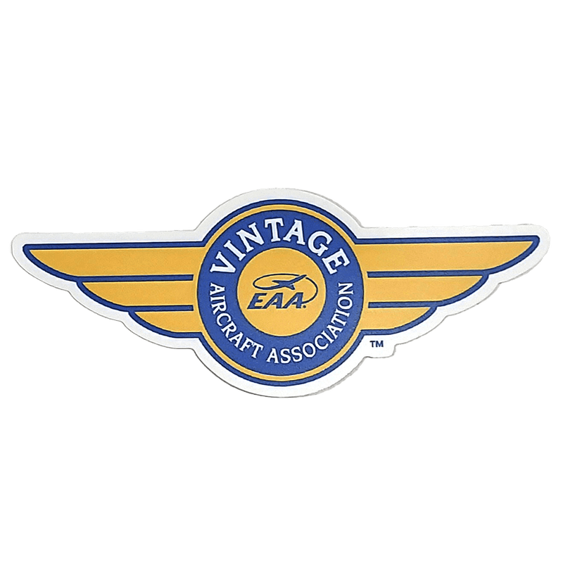 Vintage Aircraft Association Die Cut Logo Sticker