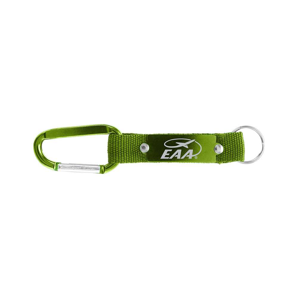 Eas Keychains EAA Green Carabiner Keychain – Shop EAA Merchandise