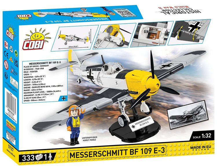 COBI Messerschmitt BF 109 E-3