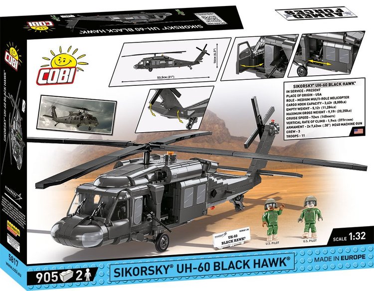 COBI Sikorsky UH-60 Black Hawk Helicopter