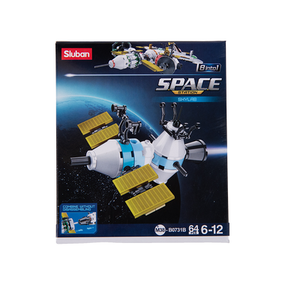 Sluban Apollo Space Craft & SkyLab Set