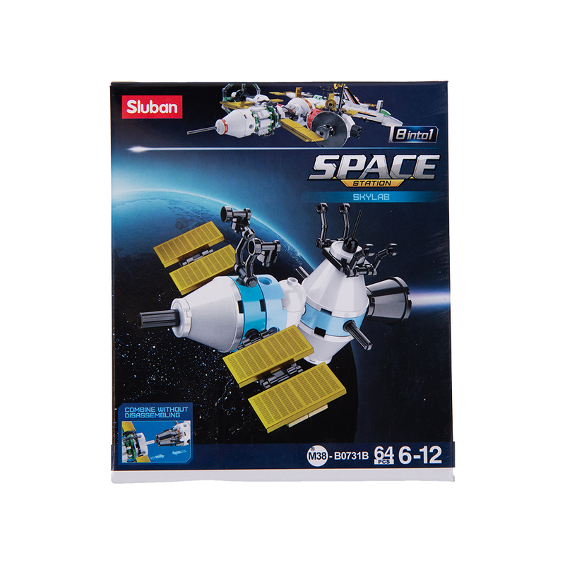 Sluban Apollo Space Craft & SkyLab Set