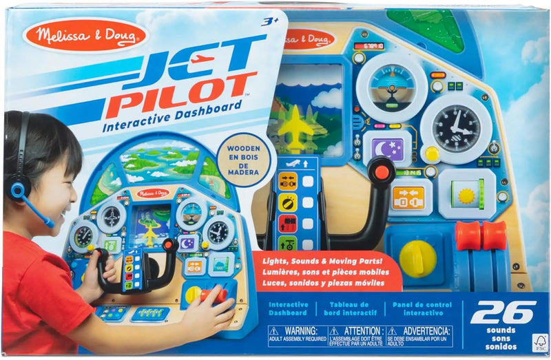 Melissa & Doug Jet Pilot Interactive Dashboard