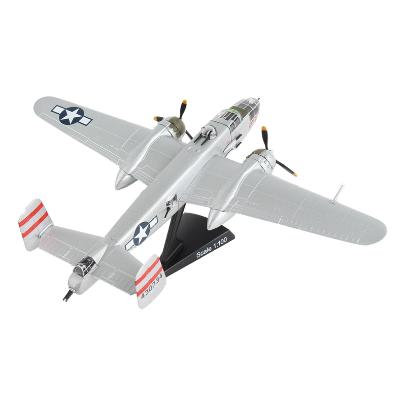 Postage Stamp B-25J Panchito 1/100 Model
