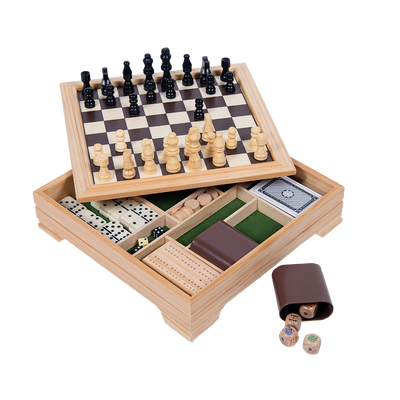 EAA Heritage logo 7-in-1 Traditional Game Set